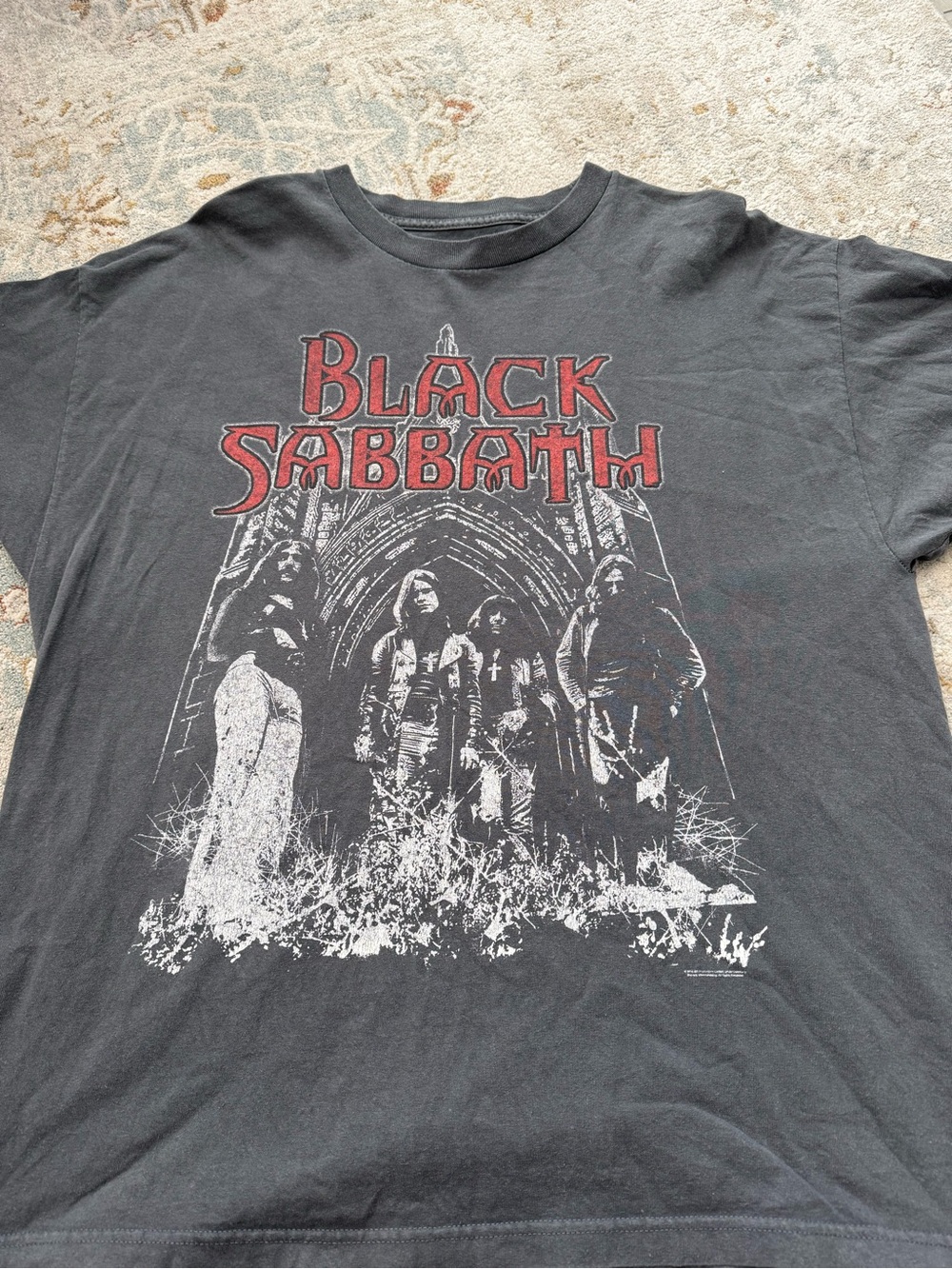 Bravado Black Sabbath Graphic Tee - Black & Red